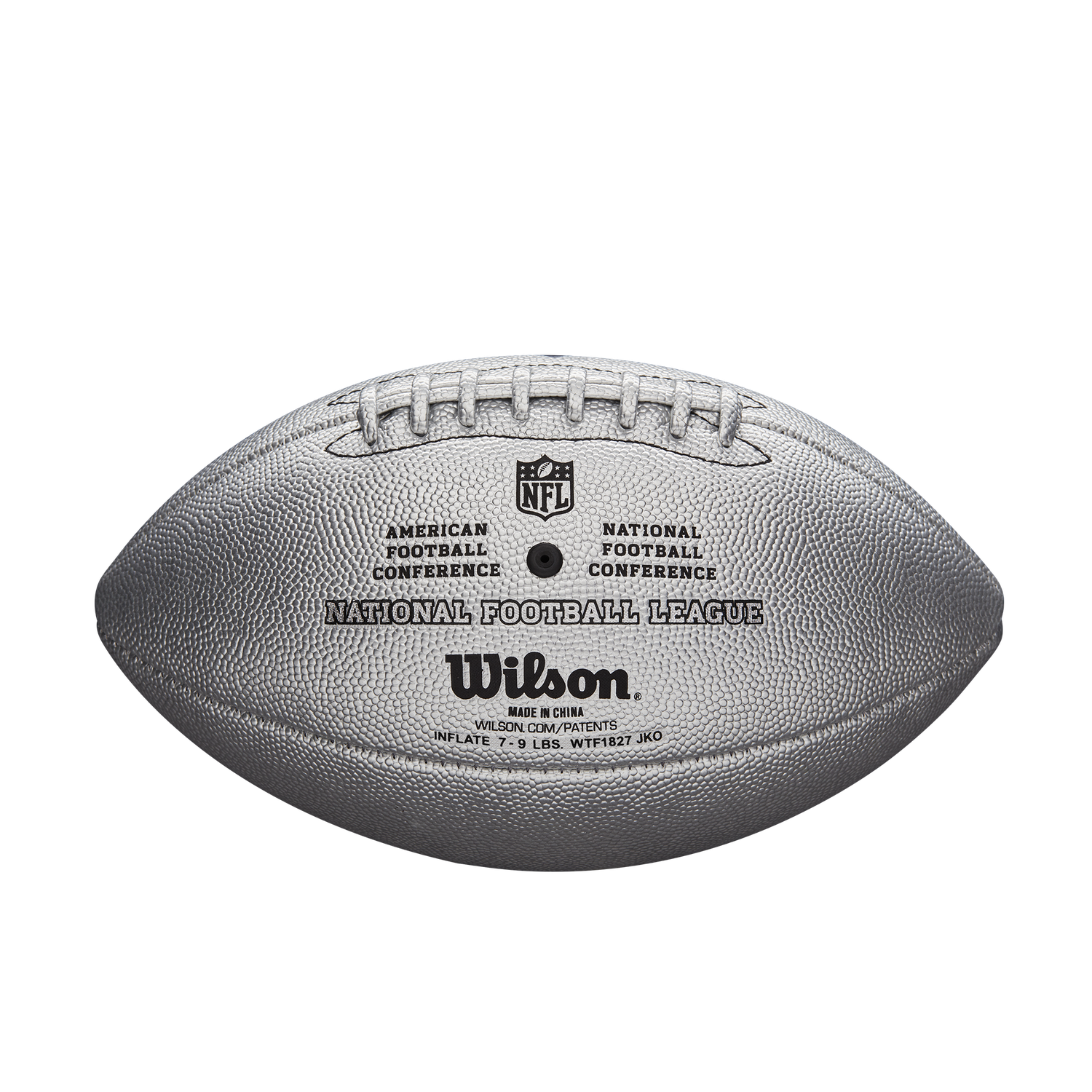 Balón NFL Duke Edición Plateada